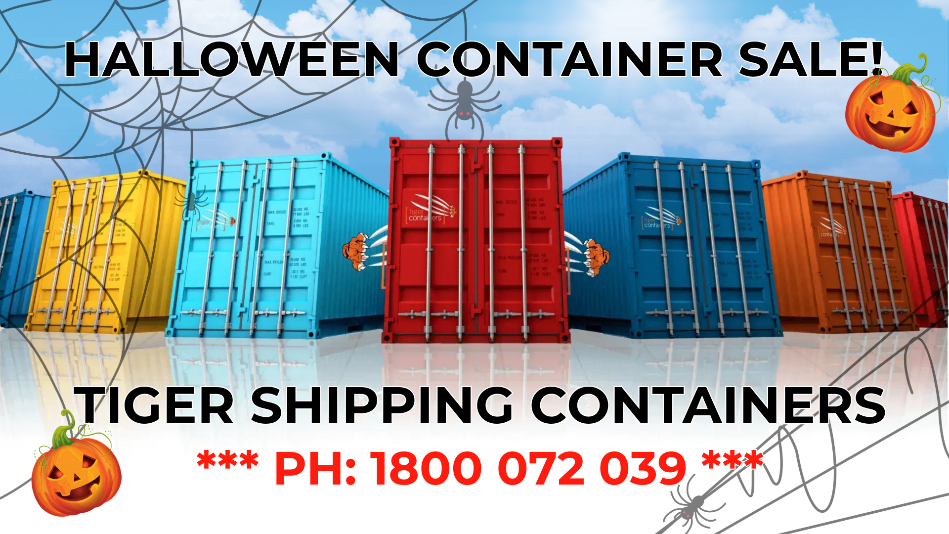 You are currently viewing HALLOWEEN CONTAINER SALE!